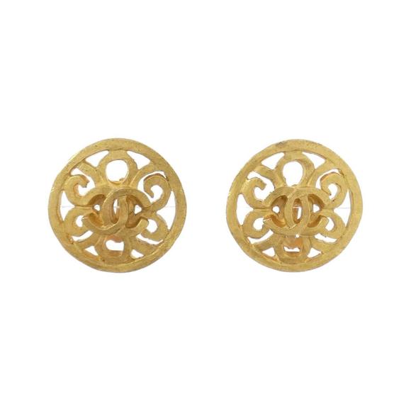 CHANEL Gold Earrings